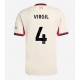 Tanie Strój piłkarski Liverpool Virgil van Dijk #4 Koszulka Wyjazdowej 2025-26 Krótkie Rękawy Tanie Strój piłkarski Liverpool Virgil van Dijk #4 Koszulka Wyjazdowej 2025-26 Krótkie Rękawy